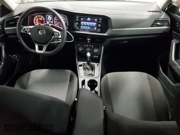 2020 Volkswagen Jetta S with VIN 3VWC57BU6LM104546, listed as a Copart auction lot 58705715 with 76,696 mi miles and Salvage title. Bid and sale history available at DreamBid. Image 8.