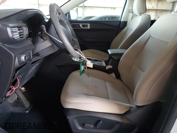 2021 Ford Explorer with VIN 1FMSK8BB0MGC06301, listed as a Copart auction lot 82760294 with 40,381 mi miles and Salvage Title. Bid and sale history available at carsss.com. Image 7.