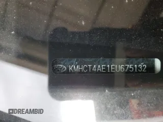 2014 Hyundai Accent GLS with VIN KMHCT4AE1EU675132, listed as a Copart auction lot 52580865 with 109,052 mi miles and Non Repairable. Bid and sale history available at carsss.com. Image 12.