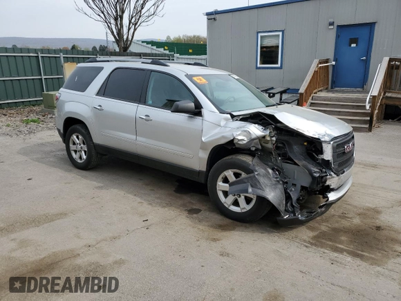 2015 GMC Acadia SLE with VIN 1GKKRPKD0FJ175072, listed as a Copart auction lot 54174995 with 101,752 mi miles and Salvage title. Bid and sale history available at DreamBid. Image 4.