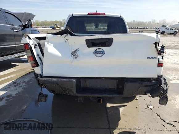 2023 Nissan Frontier Pro-4X with VIN 1N6ED1EK1PN603706, listed as a Copart auction lot 52918455 with Not provided miles and Salvage title. Bid and sale history available at DreamBid. Image 6.