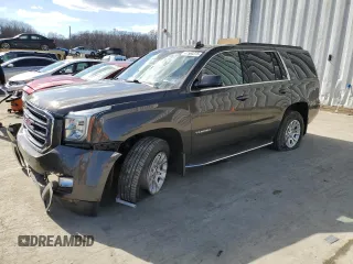 2019 GMC Yukon SLT Standard Edition with VIN 1GKS2DKC5KR155745, listed as a Copart auction lot 47500375 with 0 mi miles and Salvage Title. Bid and sale history available at carsss.com. Image 1.