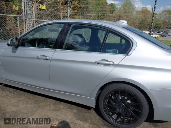 2015 BMW 3 Series 328i with VIN WBA3A5G54FNS83410, listed as a IAAI auction lot 41942681 with 115,340 mi miles. Bid and sale history available at carsss.com. Image 15.