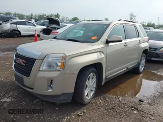 2012 GMC Terrain SLT-1 with VIN 2GKFLVEK8C6354633, listed as a IAAI auction lot 42170111 with 151,130 mi miles. Bid and sale history available at carsss.com. Image 2.