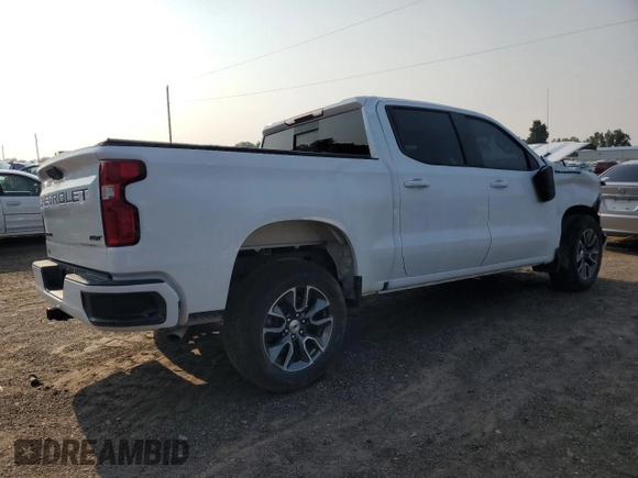 2024 Chevrolet Silverado 1500 RST with VIN 1GCUDEE84RZ183333, listed as a Copart auction lot 64960724 with 7,187 mi miles and Salvage Title. Bid and sale history available at carsss.com. Image 3.