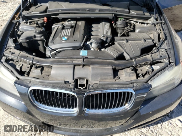 2011 BMW 3 Series 328i with VIN WBAPH7G52BNN05378, listed as a Copart auction lot 46983785 with 169,752 mi miles and Salvage Title. Bid and sale history available at carsss.com. Image 11.