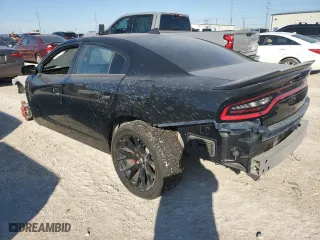 2020 Dodge Charger Scat Pack with VIN 2C3CDXGJ2LH251485, listed as a Copart auction lot 82960534 with 0 mi miles and Salvage Title. Bid and sale history available at carsss.com. Image 2.