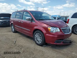 2014 Chrysler Town & Country Touring L with VIN 2C4RC1CG9ER364590, listed as a Copart auction lot 55161915 with Not Provided miles and Clean Title. Bid and sale history available at DreamBid. Image 4.