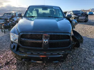 2018 Ram 1500 Express with VIN 1C6RR7FT1JS333411, listed as a Copart auction lot 46681515 with 138,853 mi miles and Salvage Title. Bid and sale history available at carsss.com. Image 5.