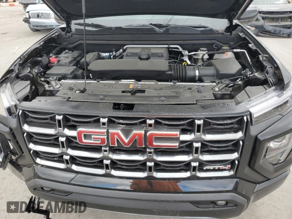 2024 GMC Canyon 4WD AT4 with VIN 1GTP6DEK9R1170928, listed as a Copart auction lot 77978644 with 0 mi miles and Salvage Title. Bid and sale history available at carsss.com. Image 11.