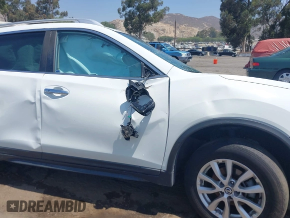 2017 Nissan Rogue SV with VIN KNMAT2MT4HP514495, listed as a IAAI auction lot 42554376 with Not provided miles and . Bid and sale history available at DreamBid. Image 13.