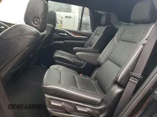 2021 Cadillac Escalade Premium Luxury with VIN 1GYS4BKL8MR446084, listed as a Copart auction lot 58173625 with 120,422 mi miles and Salvage title. Bid and sale history available at DreamBid. Image 10.