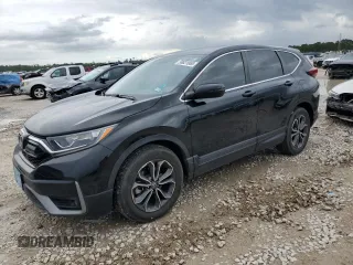 2022 Honda CR-V EX z VIN 2HKRW1H55NH401761, wystawiony jako Copart lot #50821865 z przebiegiem 31 441 mil mil oraz Czysty tytuł • Clean title. Historia ofert i sprzedaży dostępna na DreamBid. Obrazek 1.