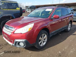 2014 Subaru Outback 2.5i Limited with VIN 4S4BRCLC1E3225695, listed as a IAAI auction lot 41675427 with 173,531 mi miles. Bid and sale history available at carsss.com. Image 2.
