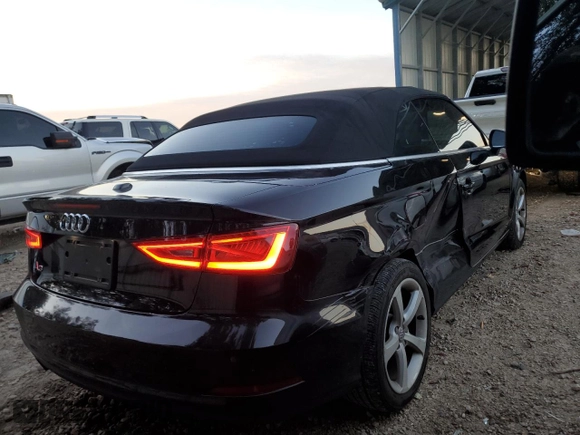 2016 Audi A3 1.8T Premium with VIN WAU67LFF1G1113170, listed as a Copart auction lot 88492135 with 56,881 mi miles and Salvage Title. Bid and sale history available at carsss.com. Image 3.
