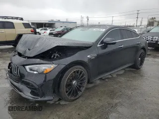 2021 Mercedes-Benz AMG GT 53 с VIN W1K7X6BB3MA037979, выставлен на аукционе Copart как лот 44829615 с пробегом 44 044 миль миль и Списание • Salvage title. История ставок и продаж доступна на DreamBid. Изображение 1.