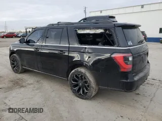 2019 Ford Expedition Max Limited z VIN 1FMJK2AT6KEA69750, wystawiony jako Copart lot #50051065 z przebiegiem 78 819 mil mil oraz Szkody całkowita. Historia ofert i sprzedaży dostępna na DreamBid. Obrazek 2.