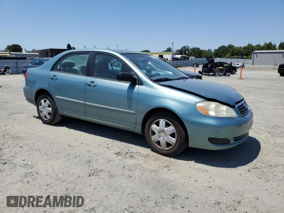 2006 Toyota Corolla CE with VIN 1NXBR30E86Z689536, listed as a Copart auction lot 60417495 with 160,520 mi miles and Salvage title. Bid and sale history available at DreamBid. Image 4.