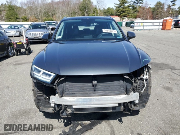 2018 Audi Q5 Premium Plus with VIN WA1BNAFY6J2141684, listed as a Copart auction lot 51249225 with 67,727 mi miles and Salvage Title. Bid and sale history available at carsss.com. Image 5.