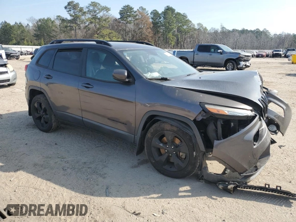 2016 Jeep Cherokee Altitude with VIN 1C4PJLCS1GW222595, listed as a Copart auction lot 43760325 with 190,316 mi miles and Salvage Title. Bid and sale history available at carsss.com. Image 4.