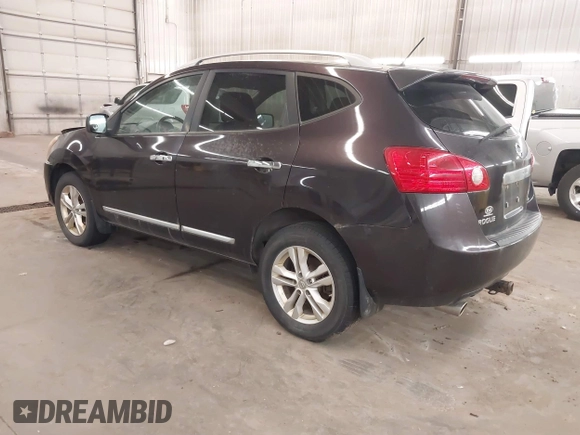 2013 Nissan Rogue S with VIN JN8AS5MV0DW659608, listed as a IAAI auction lot 42002510 with 124,353 mi miles and . Bid and sale history available at DreamBid. Image 3.