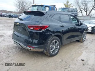 2023 Chevrolet Blazer LT с VIN 3GNKBJRSXPS206207, выставлен на аукционе IAAI как лот 41488978 с пробегом 16 393 миль миль и . История ставок и продаж доступна на DreamBid. Изображение 4.