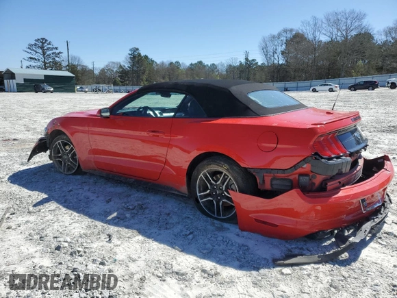 2022 Ford Mustang EcoBoost z VIN 1FATP8UH0N5115883, wystawiony jako Copart lot #49537545 z przebiegiem 57 124 mil mil oraz Szkoda całkowita • Salvage title. Historia ofert i sprzedaży dostępna na DreamBid. Obrazek 2.