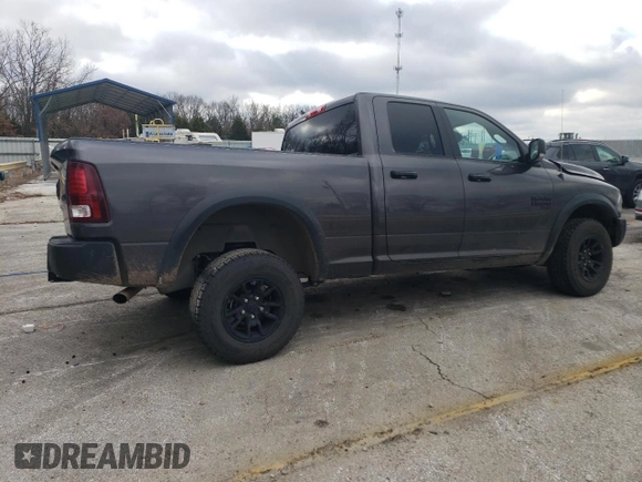 2023 Ram 1500 Classic SLT with VIN 1C6RR7GG0PS556467, listed as a Copart auction lot 83797344 with 7,653 mi miles and Salvage Title. Bid and sale history available at carsss.com. Image 3.