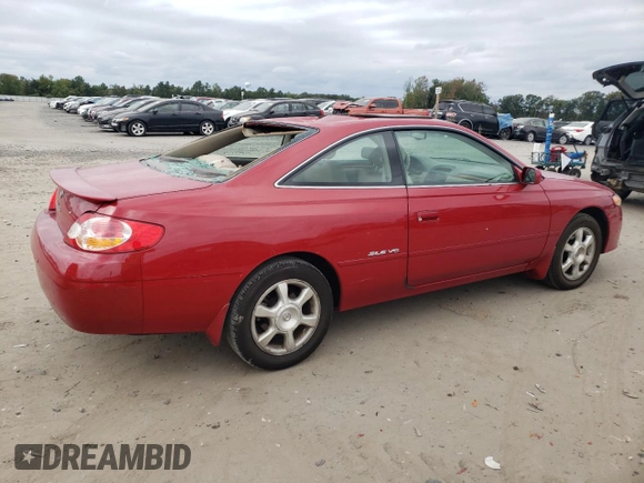 2002 Toyota Solara SE with VIN 2T1CF28P42C601042, listed as a Copart auction lot 74818624 with 70,551 mi miles and Salvage Title. Bid and sale history available at DreamBid. Image 3.