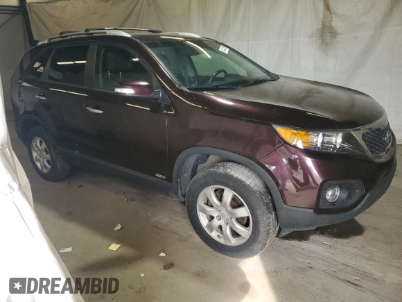 2011 Kia Sorento LX with VIN 5XYKTDA19BG089692, listed as a Copart auction lot 52444265 with 171,250 mi miles and Clean Title. Bid and sale history available at carsss.com. Image 4.