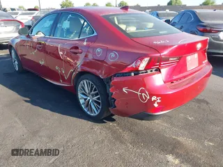 2014 Lexus IS 250 with VIN JTHBF1D24E5003436, listed as a IAAI auction lot 42658797 with 186,226 mi miles and . Bid and sale history available at DreamBid. Image 3.