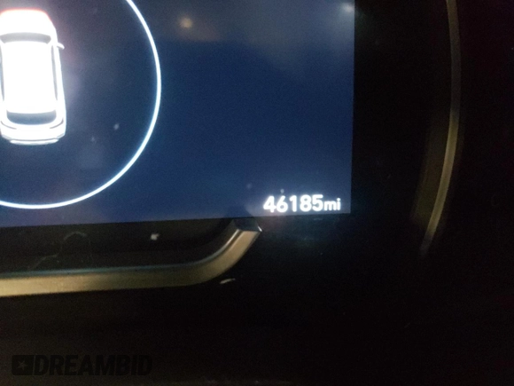 2019 Hyundai Santa Fe Ultimate with VIN 5NMS5CADXKH083338, listed as a Copart auction lot 56843722 with 46,185 mi miles. Bid and sale history available at carsss.com. Image 8.
