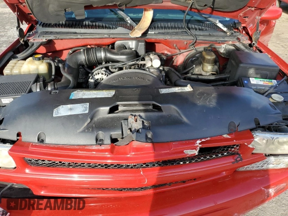 2000 Chevrolet Silverado 1500 with VIN 2GCEC19W1Y1363174, listed as a Copart auction lot 72973024 with Not Provided miles and Salvage Title. Bid and sale history available at DreamBid. Image 12.