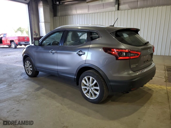 2020 Nissan Rogue Sport S with VIN JN1BJ1CW0LW389156, listed as a Copart auction lot 74247184 with 52,533 mi miles and Salvage Title. Bid and sale history available at carsss.com. Image 2.