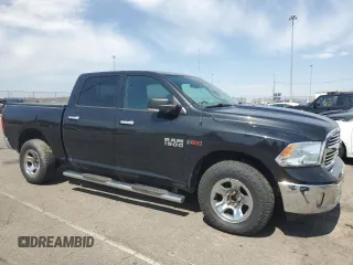 2018 Ram 1500 Big Horn with VIN 1C6RR7LM7JS264124, listed as a Copart auction lot 53837975 with 145,562 mi miles and Clean title. Bid and sale history available at DreamBid. Image 4.
