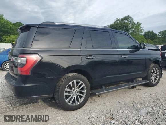 2018 Ford Expedition Limited with VIN 1FMJU2ATXJEA47467, listed as a Copart auction lot 55686285 with 130,505 mi miles and Salvage title. Bid and sale history available at DreamBid. Image 3.