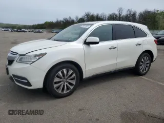 2015 Acura MDX Technology z VIN 5FRYD4H4XFB007309, wystawiony jako Copart lot #57811555 z przebiegiem 125 955 mil mil oraz Szkoda całkowita • Salvage title. Historia ofert i sprzedaży dostępna na DreamBid. Obrazek 1.