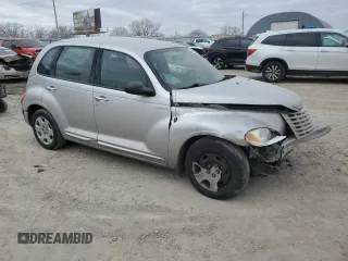 2004 Chrysler PT Cruiser with VIN 3C4FY48B14T351668, listed as a Copart auction lot 44649005 with Not provided miles and Salvage title. Bid and sale history available at DreamBid. Image 4.
