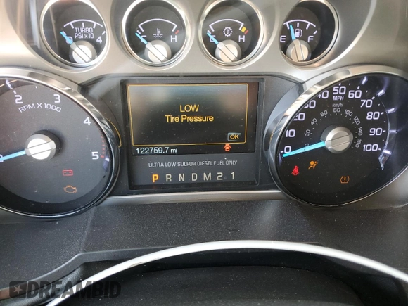 2015 Ford F-250 Lariat z VIN 1FT7W2BT3FEB19446, wystawiony jako Copart lot #53465755 z przebiegiem 122 759 mil mil oraz Czysty tytuł • Clean title. Historia ofert i sprzedaży dostępna na DreamBid. Obrazek 9.