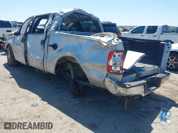 2008 Ford F-150 XLT z VIN 1FTPW14538FC09573, wystawiony jako IAAI lot #41978554 z przebiegiem Nie podano mil oraz . Historia ofert i sprzedaży dostępna na DreamBid. Obrazek 3.
