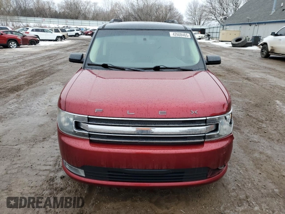 2015 Ford Flex SEL with VIN 2FMHK6C82FBA08735, listed as a Copart auction lot 42608465 with 85,870 mi miles and Clean Title. Bid and sale history available at carsss.com. Image 5.