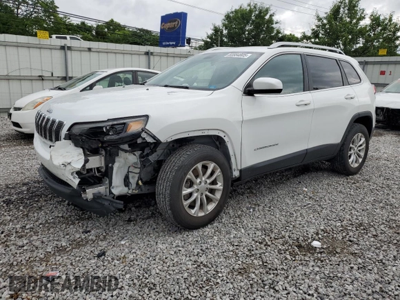 2019 Jeep Cherokee Latitude with VIN 1C4PJMCB2KD472342, listed as a Copart auction lot 60884805 with 33,017 mi miles and Salvage title. Bid and sale history available at DreamBid. Image 1.