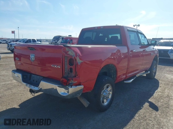 2010 Dodge Ram 2500 SLT with VIN 3D7UT2CL6AG188844, listed as a IAAI auction lot 41675268 with 159,053 mi miles. Bid and sale history available at carsss.com. Image 4.