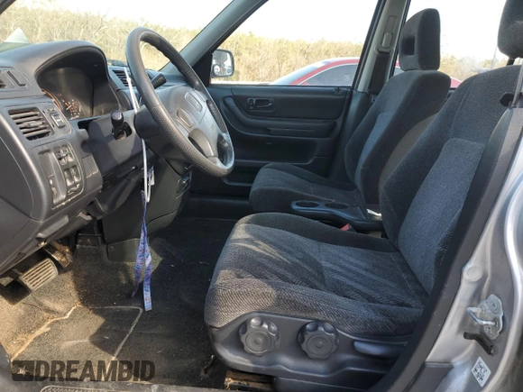 2001 Honda CR-V LX with VIN JHLRD18471C002727, listed as a Copart auction lot 46305035 with 233,429 mi miles and Salvage Title. Bid and sale history available at carsss.com. Image 7.