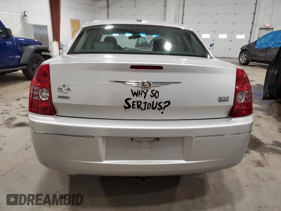 2010 Chrysler 300 Touring with VIN 2C3CK5CV4AH134524, listed as a Copart auction lot 52851795 with 152,789 mi miles and Salvage Title. Bid and sale history available at carsss.com. Image 6.