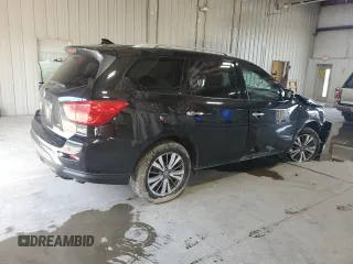 2020 Nissan Pathfinder SL with VIN 5N1DR2CM4LC597508, listed as a Copart auction lot 61955365 with 132,822 mi miles and Salvage title. Bid and sale history available at DreamBid. Image 3.