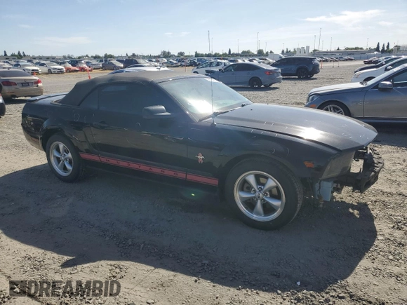 2008 Ford Mustang Deluxe with VIN 1ZVHT84N385113015, listed as a Copart auction lot 56558495 with 120,085 mi miles and Salvage title. Bid and sale history available at DreamBid. Image 4.