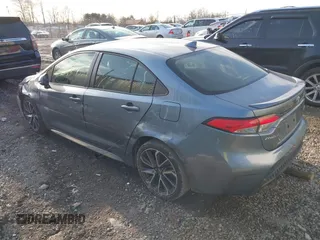 2020 Toyota Corolla SE with VIN JTDS4RCE1LJ026713, listed as a IAAI auction lot 41709761 with 89,574 mi miles and . Bid and sale history available at DreamBid. Image 3.
