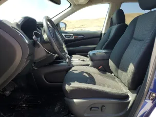 2019 Nissan Pathfinder S with VIN 5N1DR2MM6KC592579, listed as a Copart auction lot 63622475 with 150,248 mi miles and Salvage title. Bid and sale history available at DreamBid. Image 7.