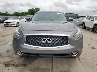 2017 Infiniti QX70 z VIN JN8CS1MU7HM141618, wystawiony jako Copart lot #59794075 z przebiegiem 114 272 mil mil oraz Szkoda całkowita • Salvage title. Historia ofert i sprzedaży dostępna na DreamBid. Obrazek 5.
